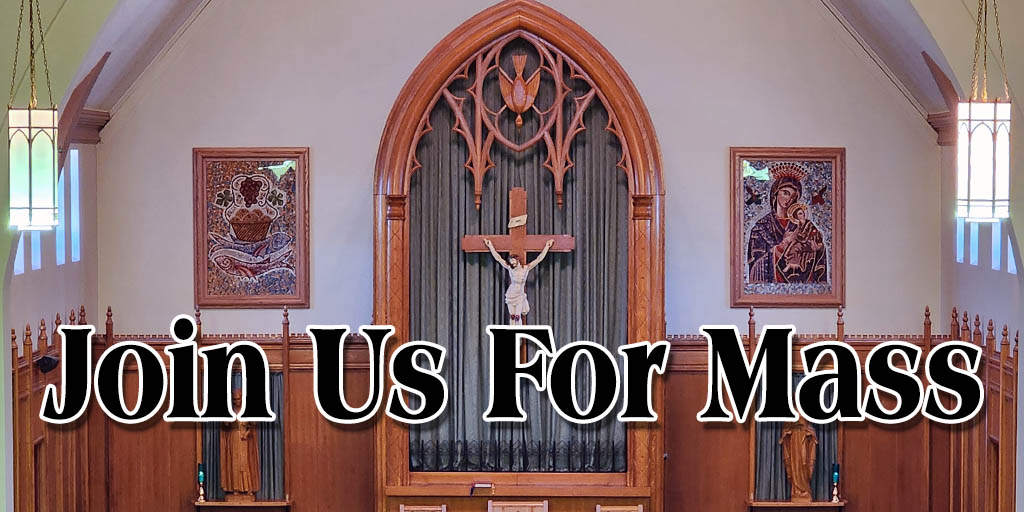 Join us for Mass