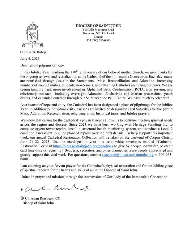 Corpus Christi Letter