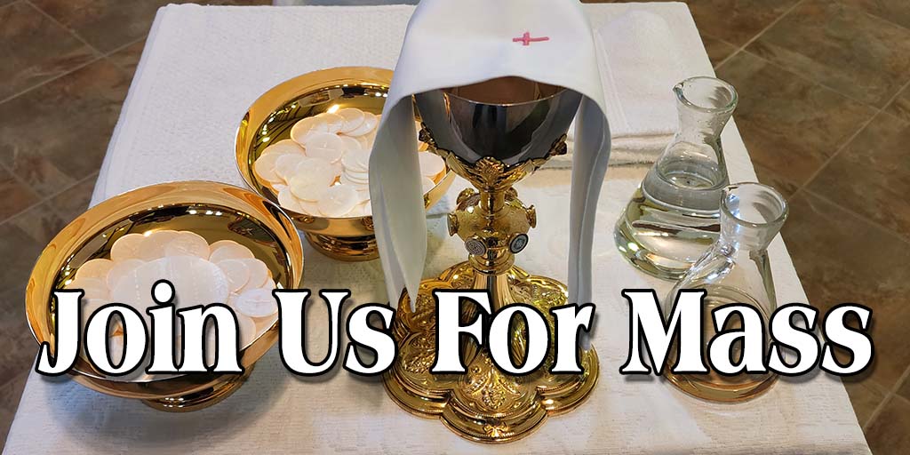 Join us for Mass