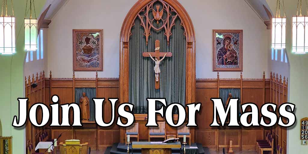 Join us for Mass