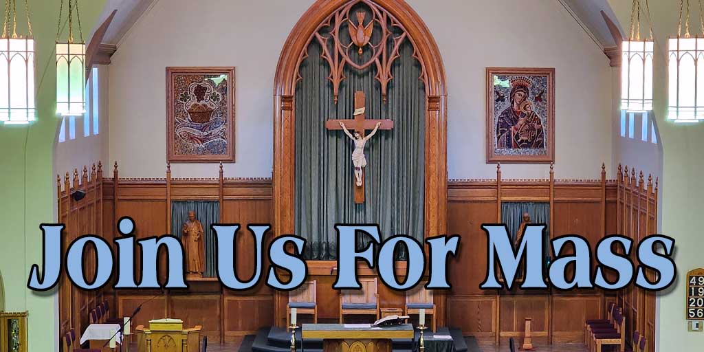Join us for Mass