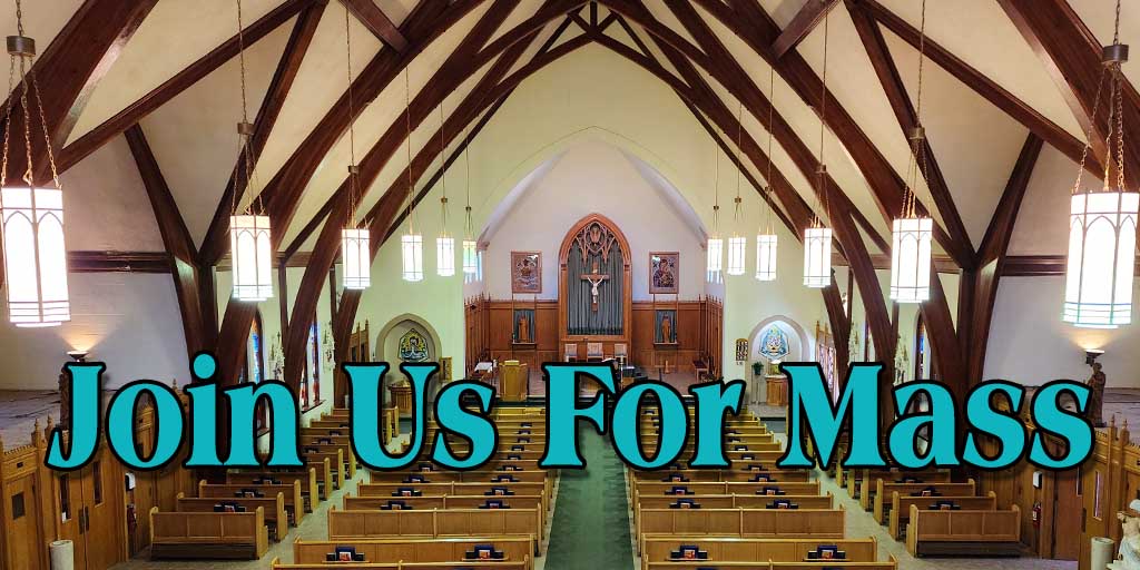 Join us for Mass