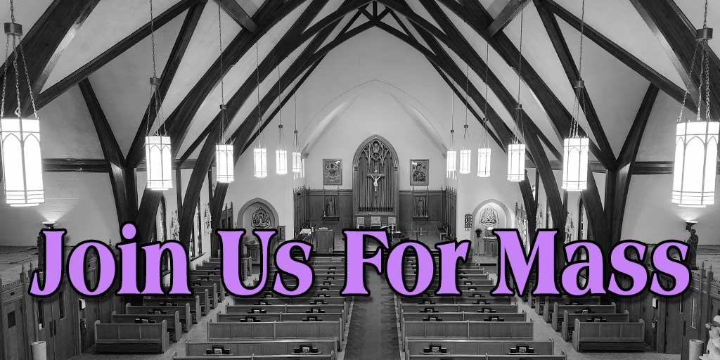 Join us for Mass