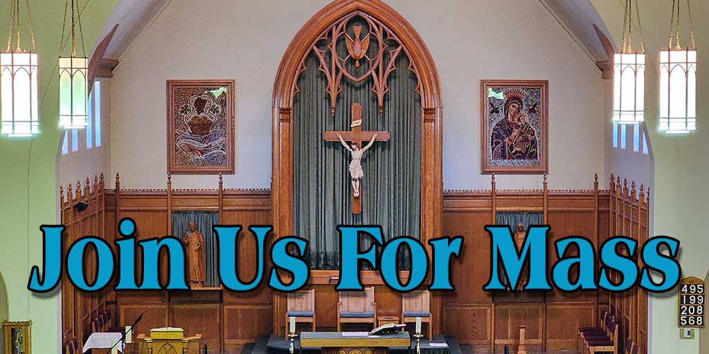 Join us for Mass