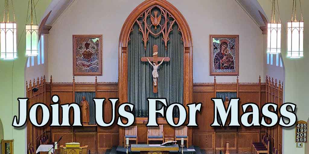 Join us for Mass