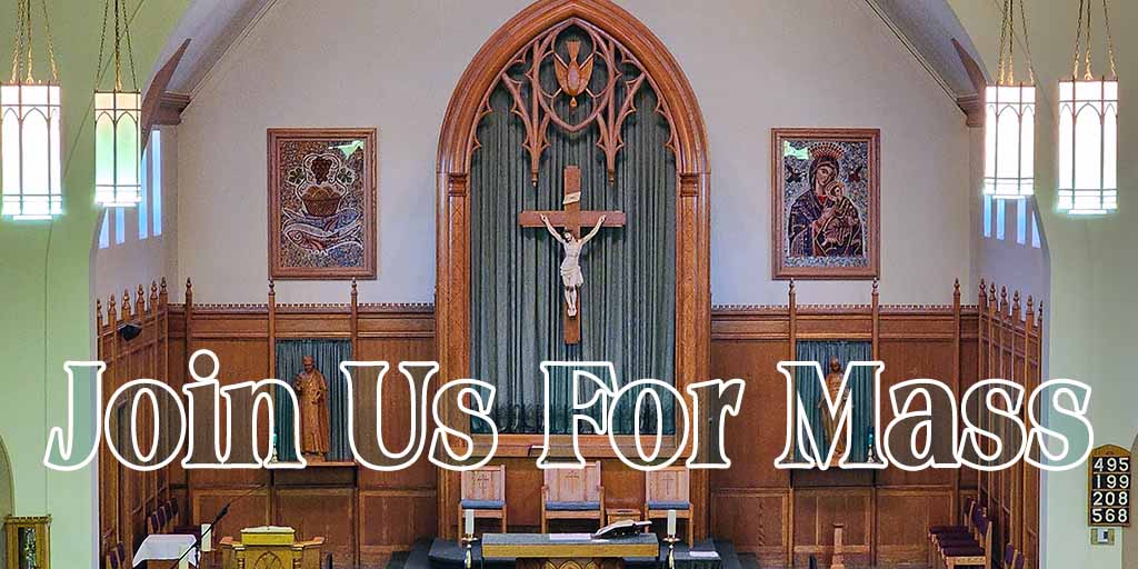 Join us for Mass